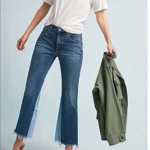 Pilcro high rise flare jeans from Anthropologie